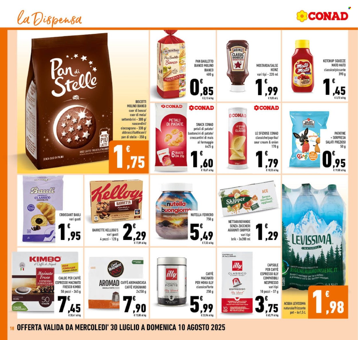 Volantino Conad - 30/7/2025 - 10/8/2025. Pagina 18