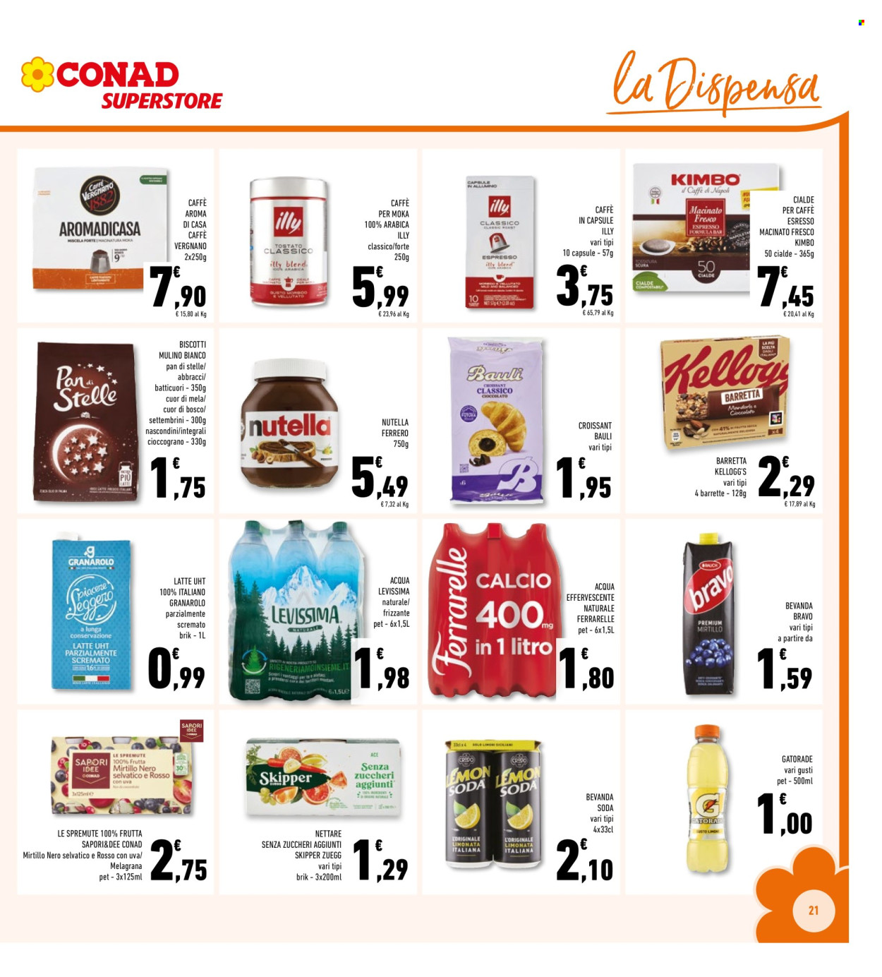 Volantino Conad Superstore - 30/7/2025 - 10/8/2025. Pagina 21