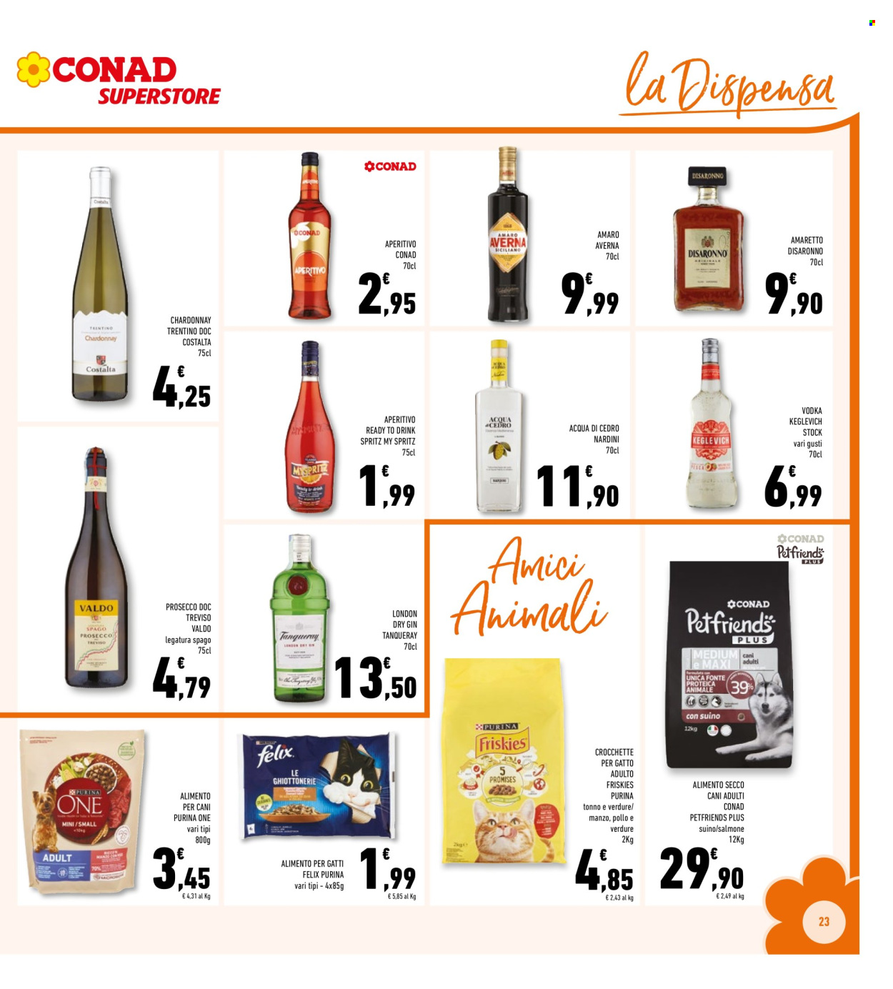 Volantino Conad Superstore - 30/7/2025 - 10/8/2025. Pagina 23