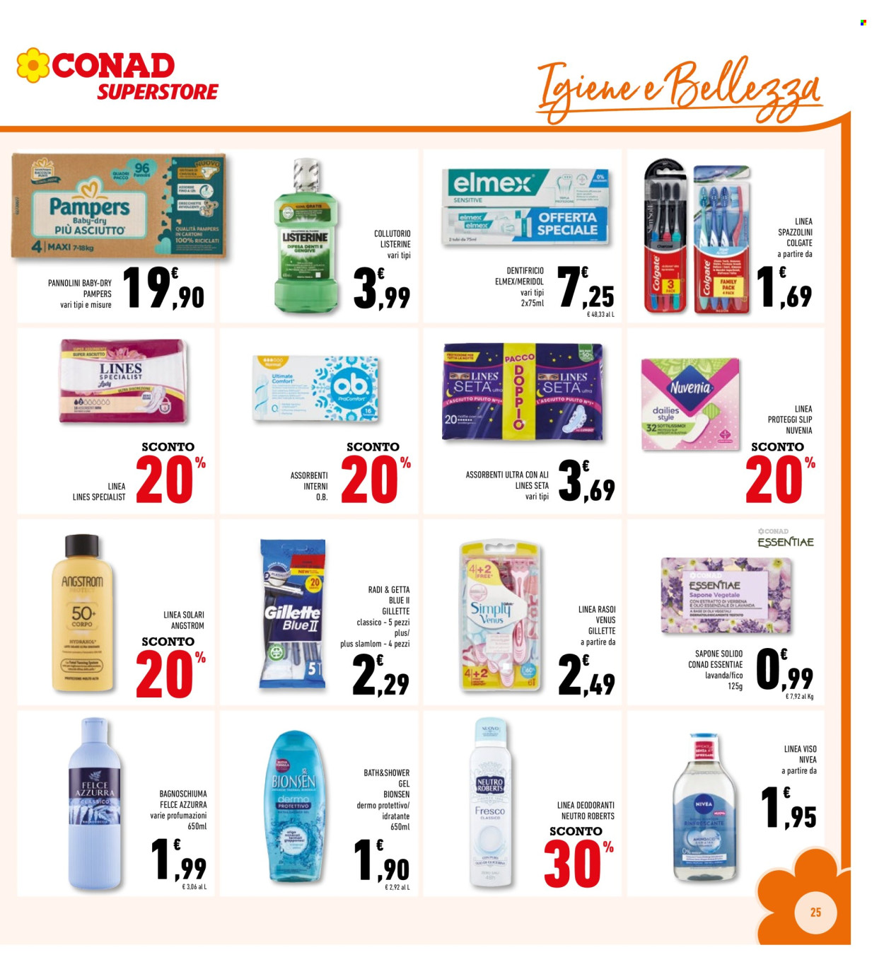 Volantino Conad Superstore - 30/7/2025 - 10/8/2025. Pagina 25