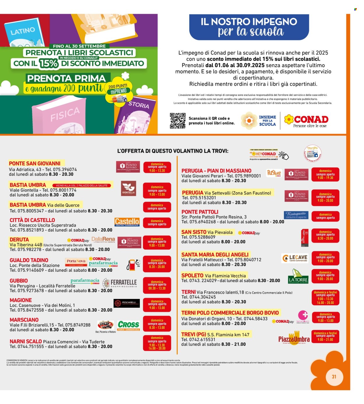 Volantino Conad Superstore - 30/7/2025 - 10/8/2025. Pagina 31