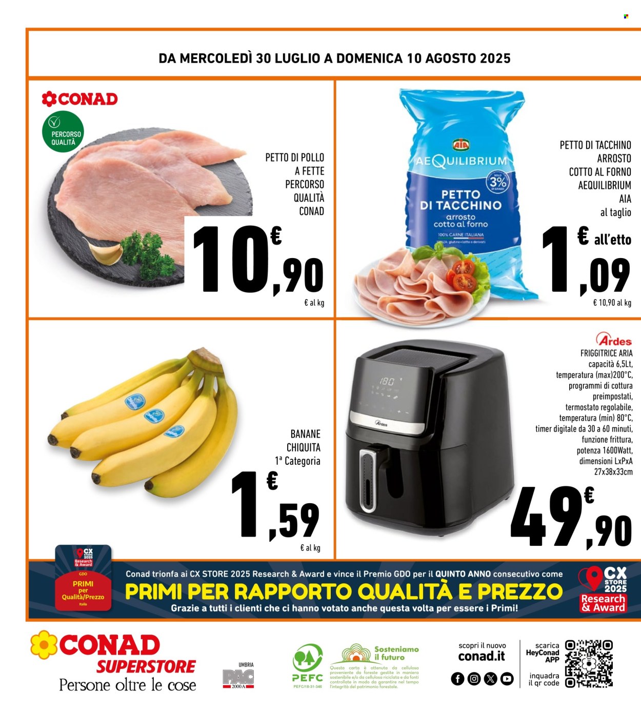 Volantino Conad Superstore - 30/7/2025 - 10/8/2025. Pagina 32