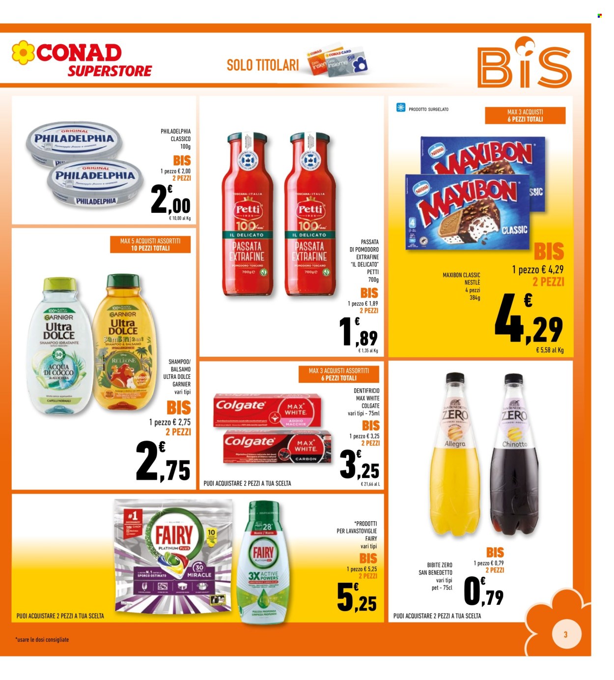 Volantino Conad Superstore - 30/7/2025 - 10/8/2025. Pagina 3