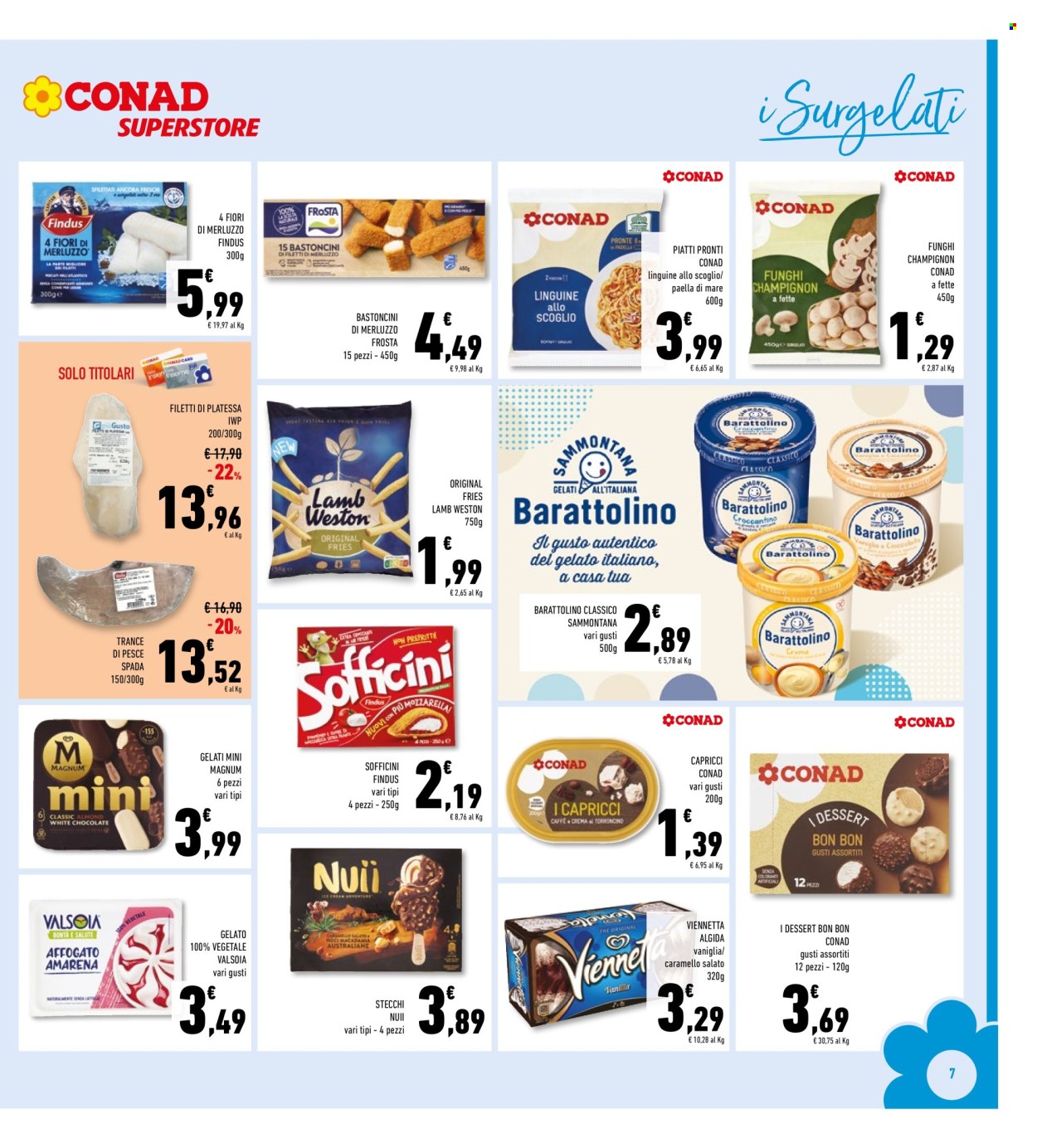 Volantino Conad Superstore - 30/7/2025 - 10/8/2025. Pagina 7