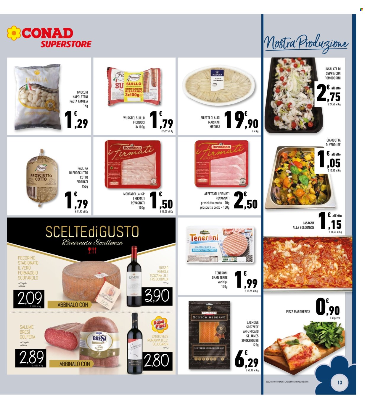 Volantino Conad Superstore - 30/7/2025 - 10/8/2025. Pagina 13