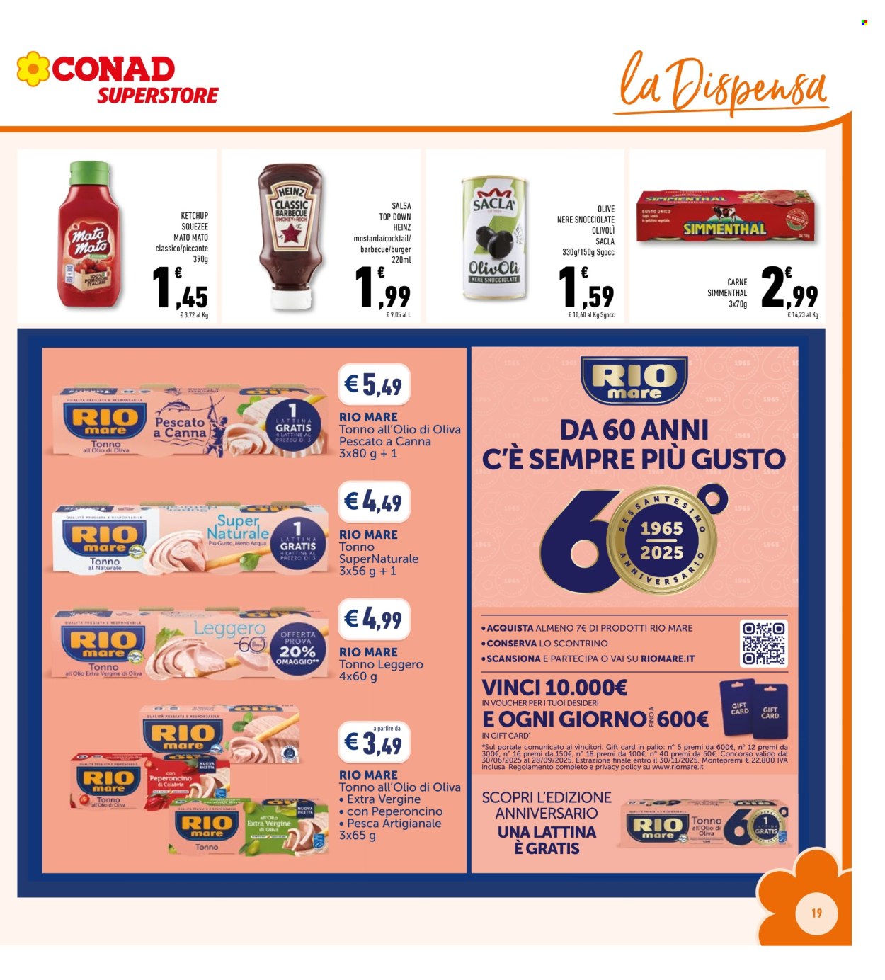 Volantino Conad Superstore - 30/7/2025 - 10/8/2025. Pagina 19