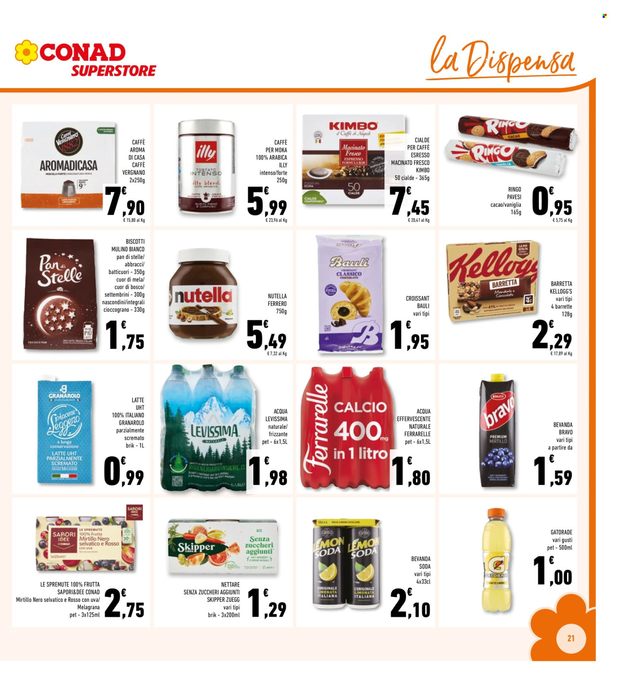 Volantino Conad Superstore - 30/7/2025 - 10/8/2025. Pagina 21
