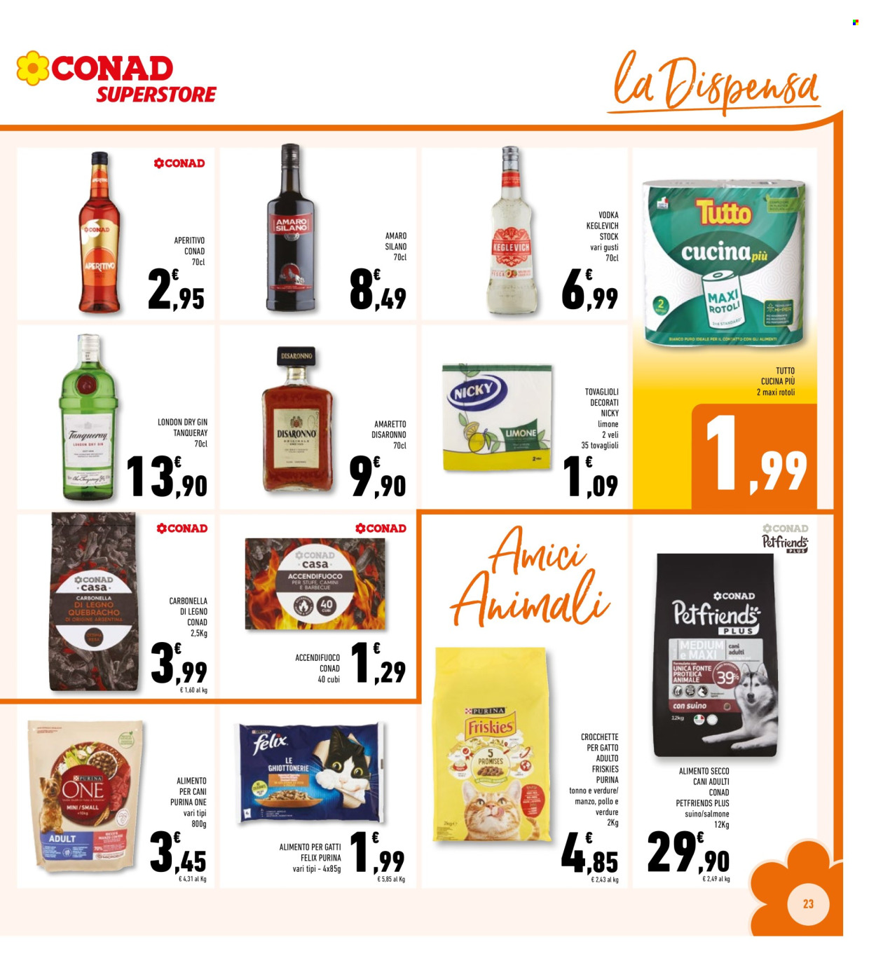 Volantino Conad Superstore - 30/7/2025 - 10/8/2025. Pagina 23
