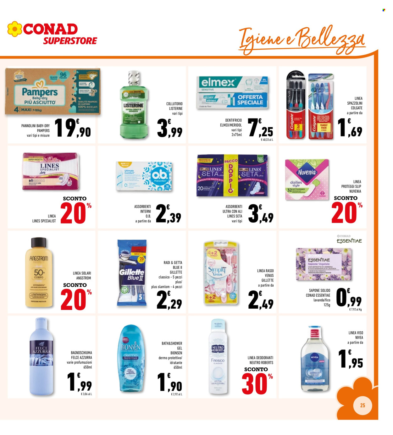 Volantino Conad Superstore - 30/7/2025 - 10/8/2025. Pagina 25