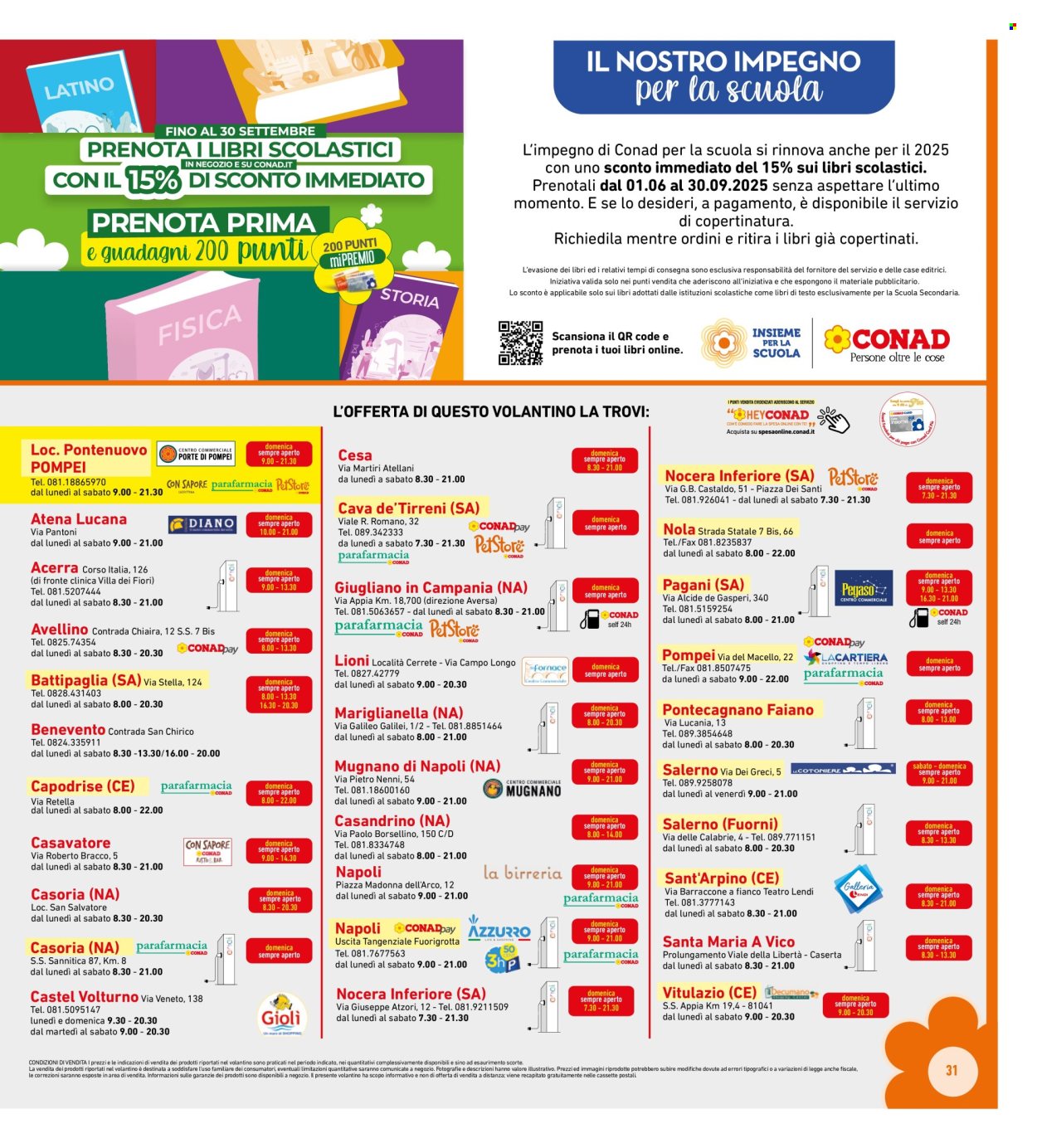 Volantino Conad Superstore - 30/7/2025 - 10/8/2025. Pagina 31
