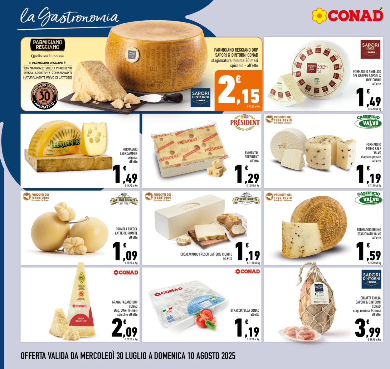 Volantino Conad - 30/7/2025 - 10/8/2025. Pagina 10