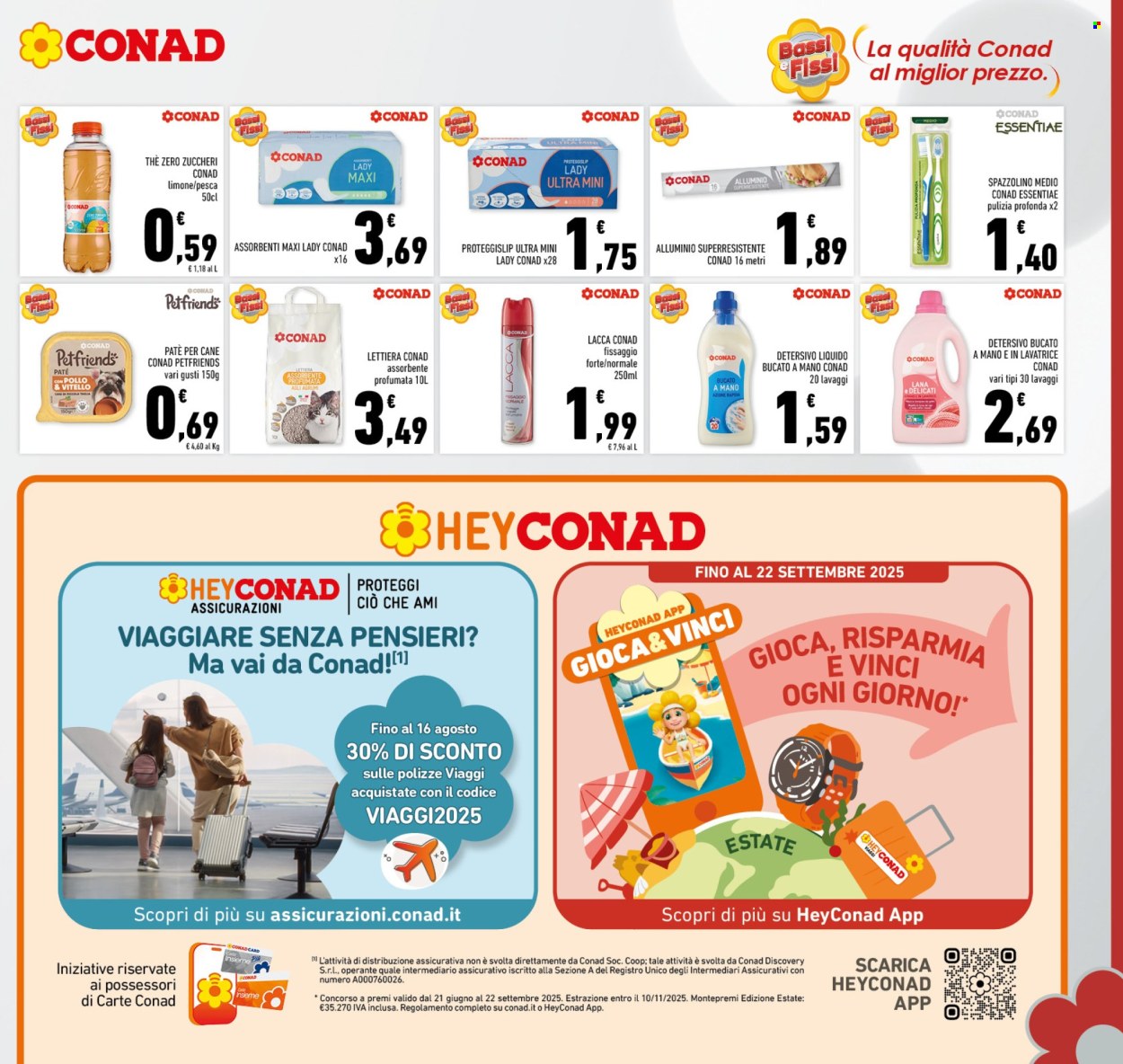 Volantino Conad - 30/7/2025 - 10/8/2025. Pagina 19