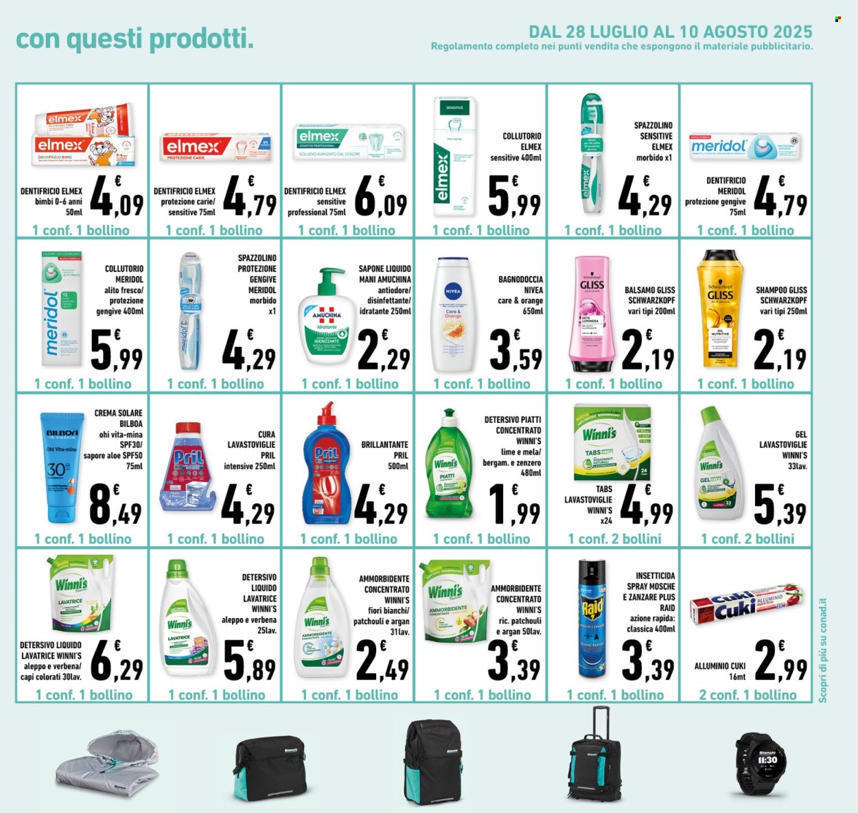 Volantino Conad - 30/7/2025 - 10/8/2025. Pagina 21