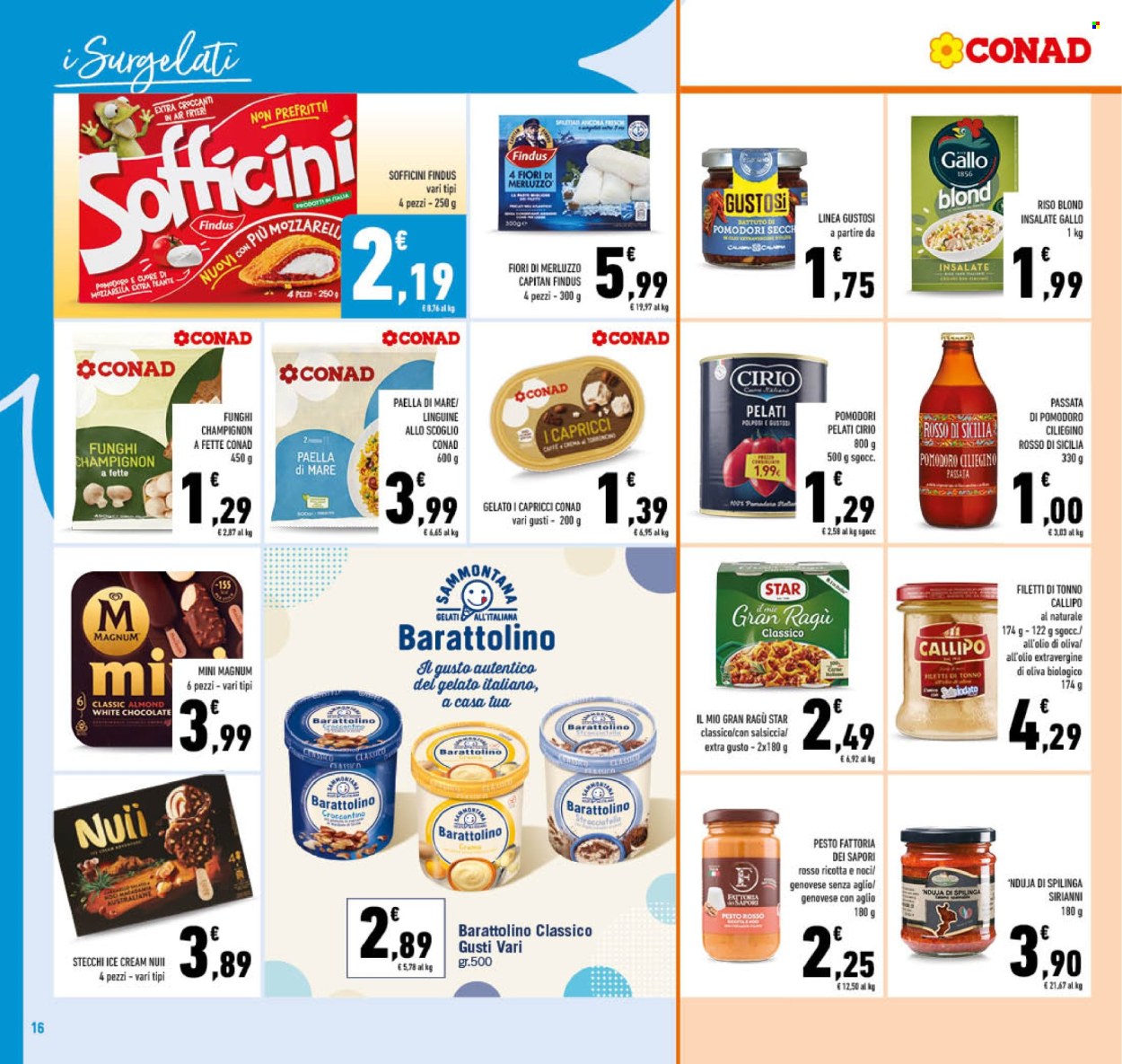 Volantino Conad - 30/7/2025 - 10/8/2025. Pagina 16