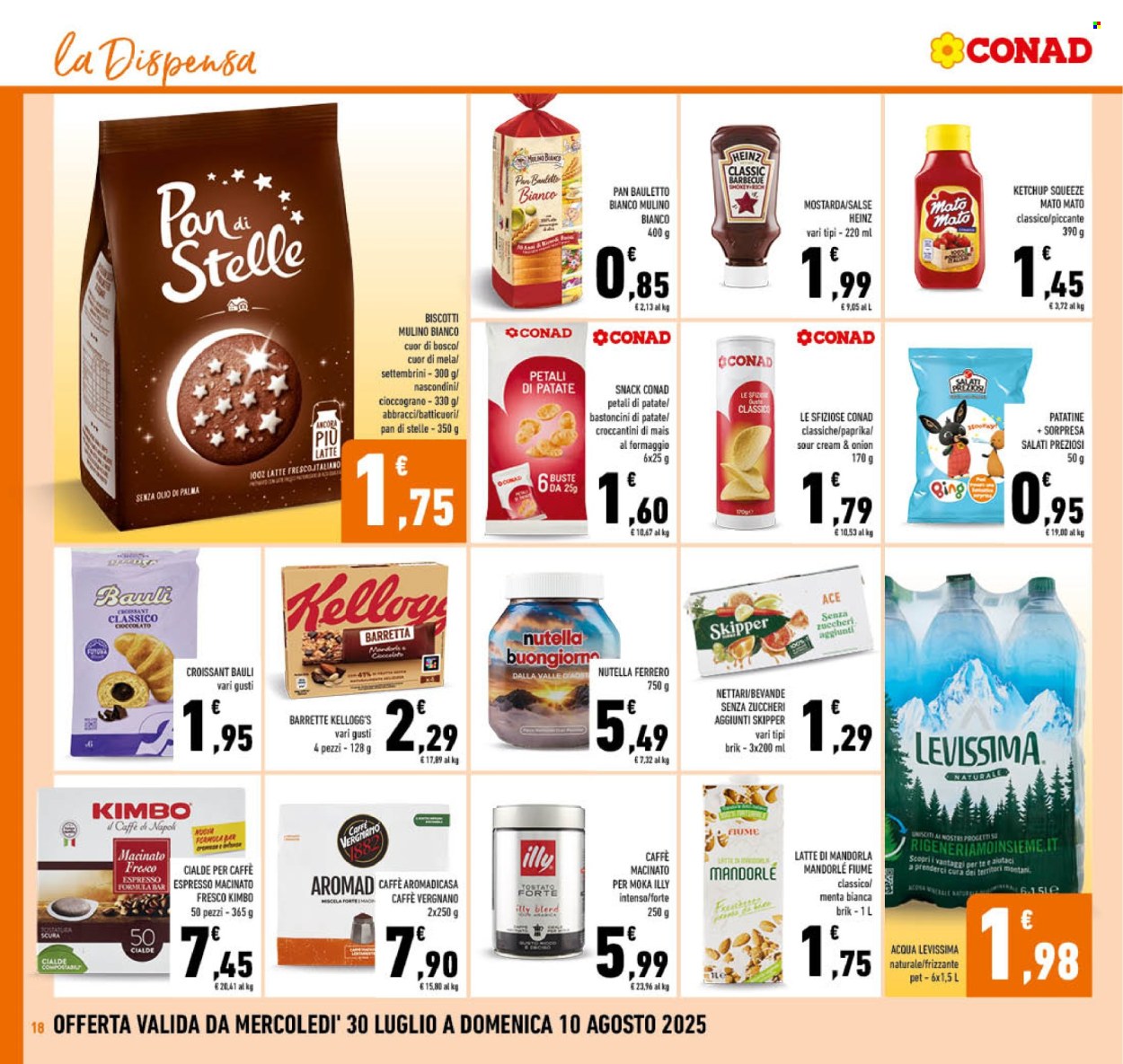 Volantino Conad - 30/7/2025 - 10/8/2025. Pagina 18