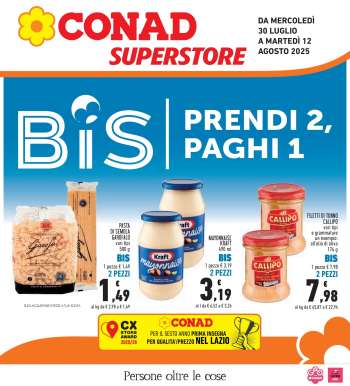 Volantino Conad - 30/7/2025 - 12/8/2025.