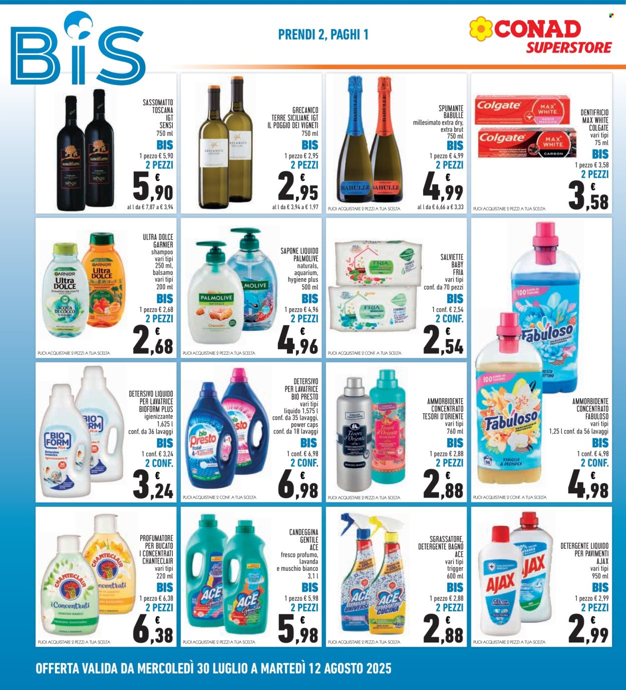Volantino Conad - 30/7/2025 - 12/8/2025. Pagina 4