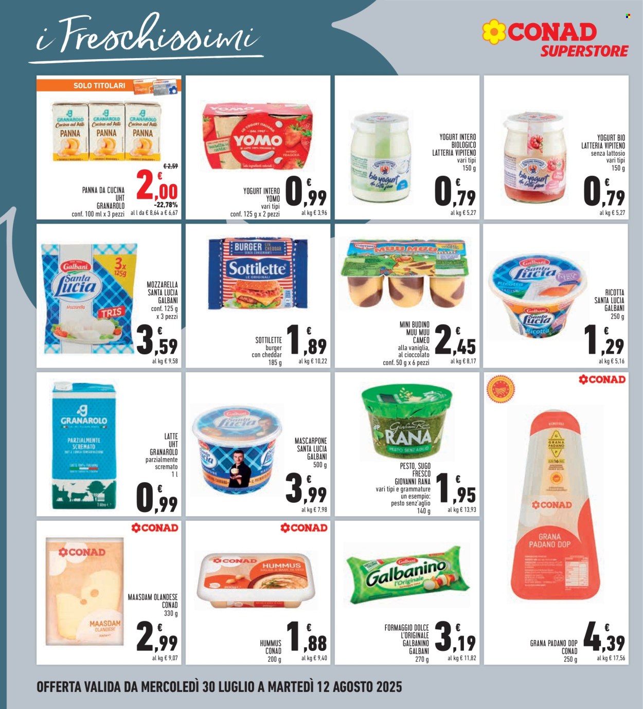 Volantino Conad - 30/7/2025 - 12/8/2025. Pagina 10
