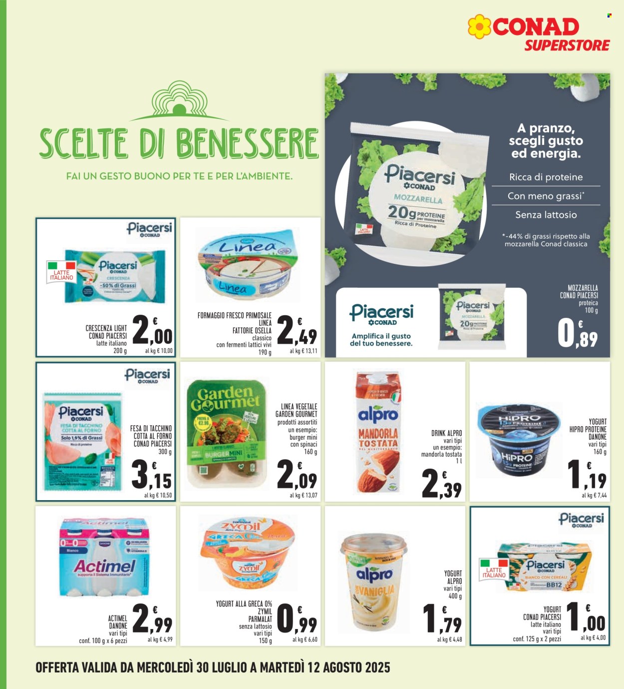Volantino Conad - 30/7/2025 - 12/8/2025. Pagina 14