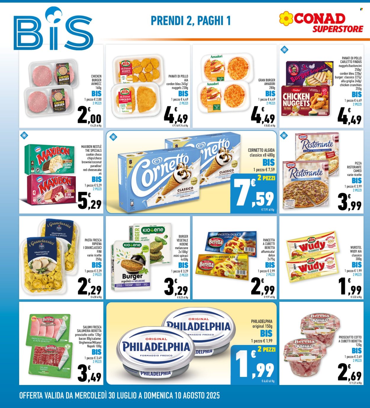 Volantino Conad Superstore - 30/7/2025 - 10/8/2025. Pagina 2