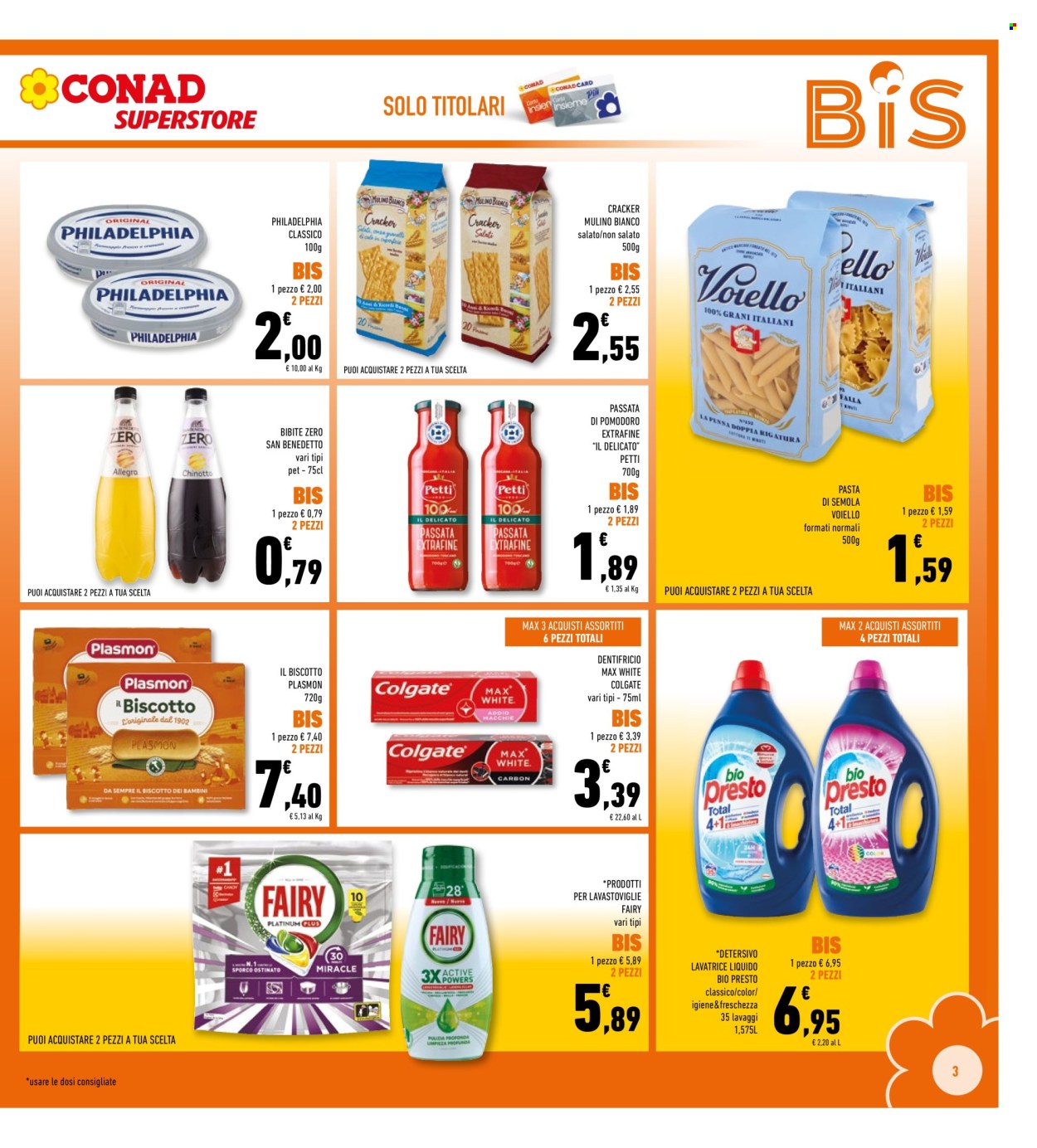 Volantino Conad Superstore - 30/7/2025 - 10/8/2025. Pagina 3