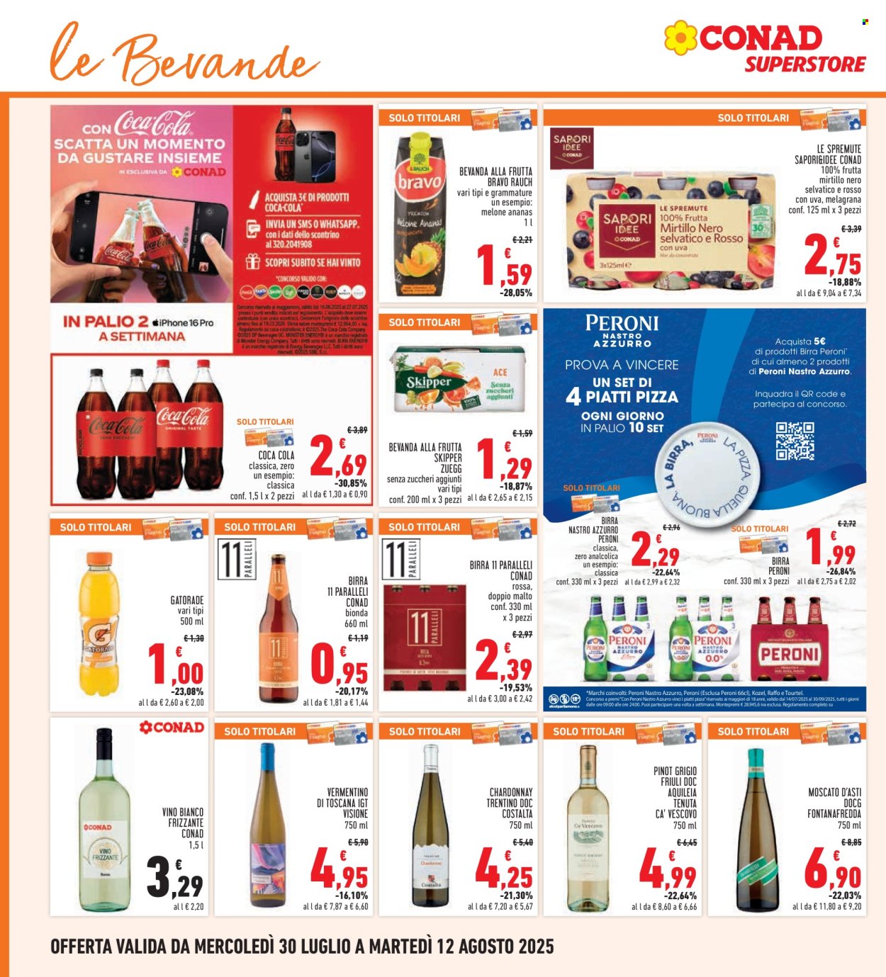 Volantino Conad - 30/7/2025 - 12/8/2025. Pagina 18