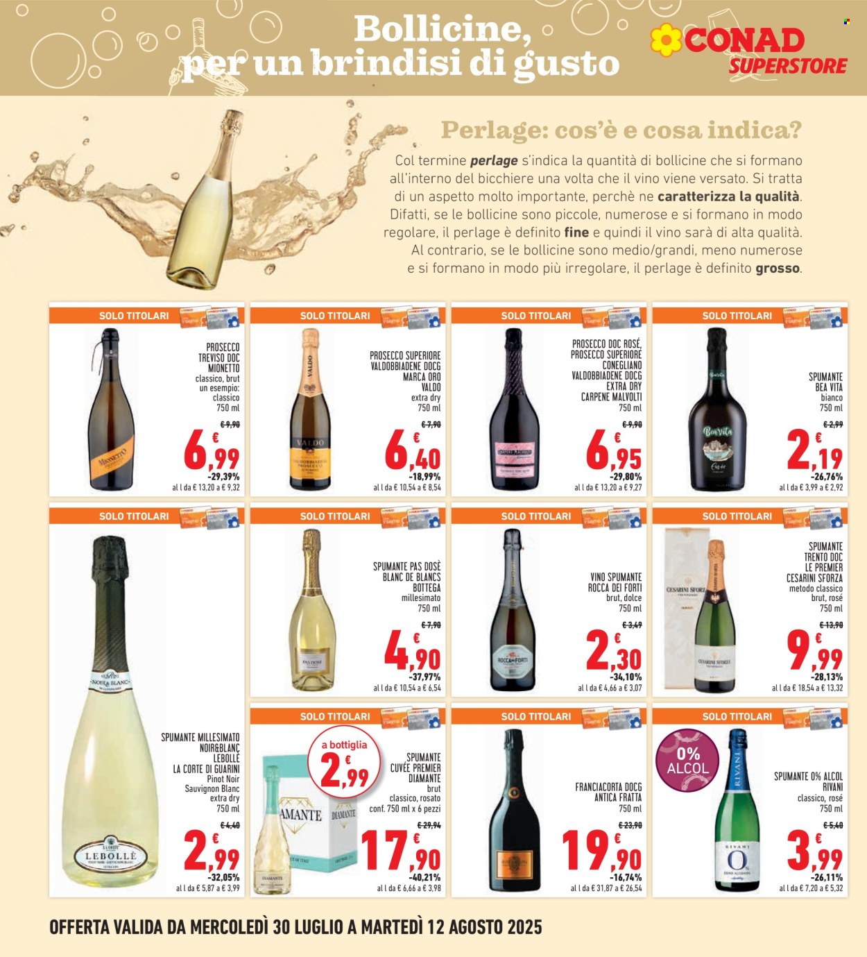 Volantino Conad - 30/7/2025 - 12/8/2025. Pagina 20
