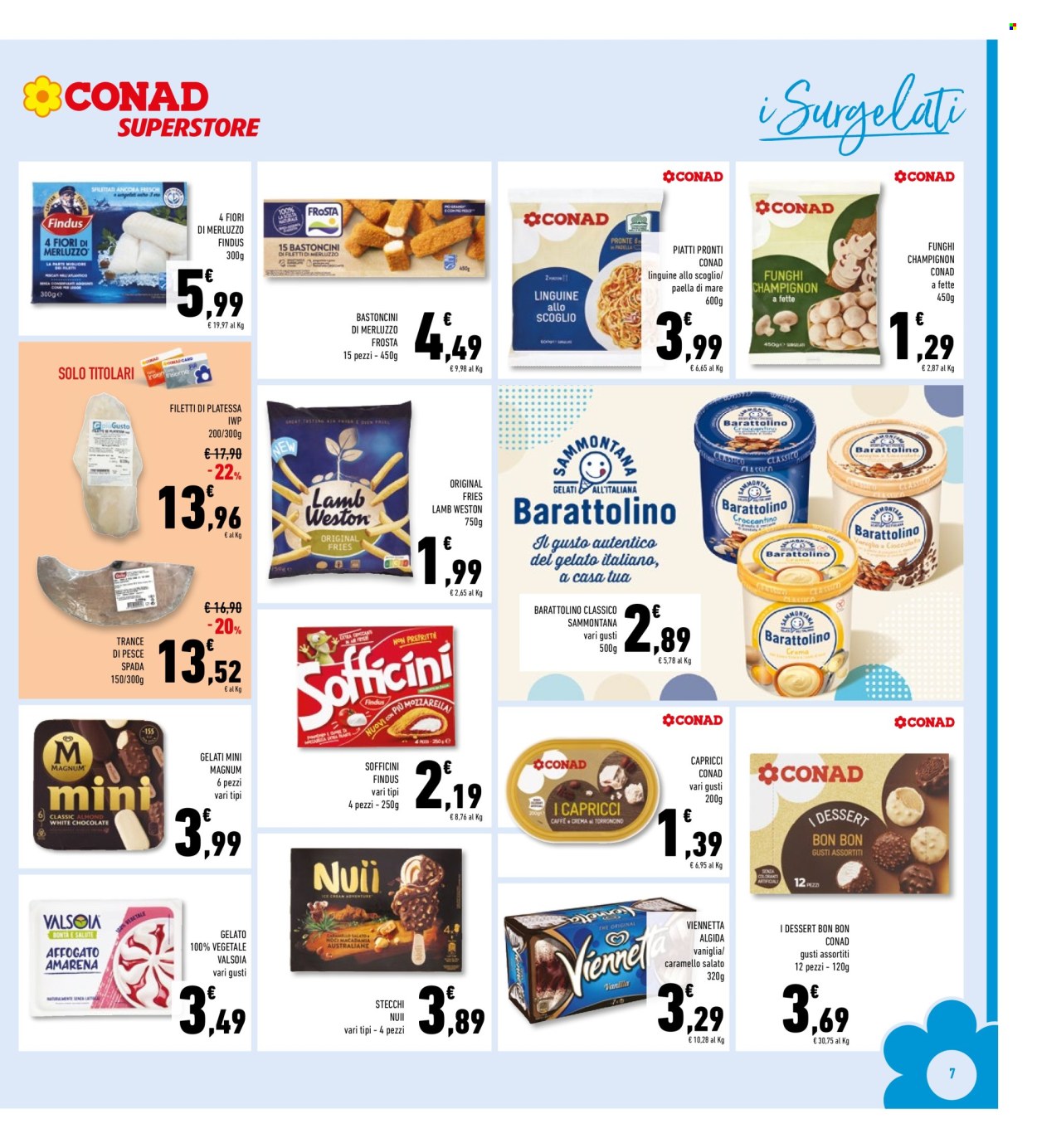Volantino Conad Superstore - 30/7/2025 - 10/8/2025. Pagina 7