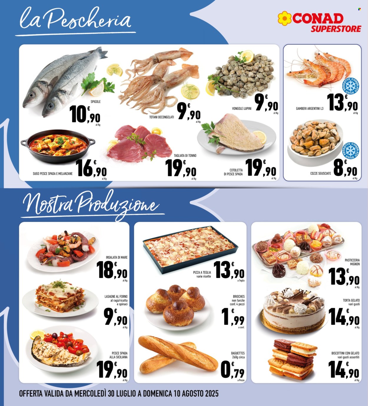 Volantino Conad Superstore - 30/7/2025 - 10/8/2025. Pagina 10