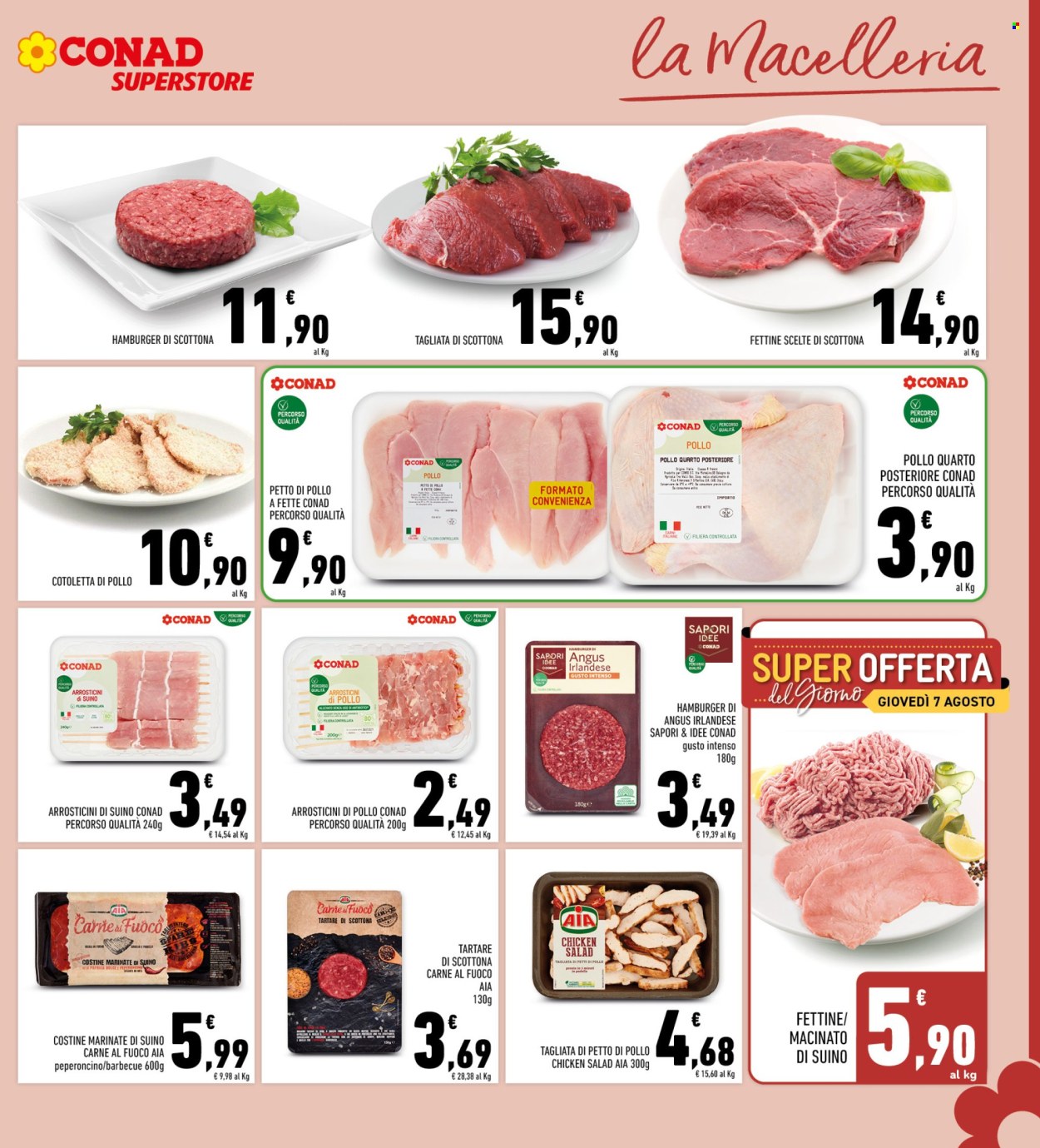 Volantino Conad Superstore - 30/7/2025 - 10/8/2025. Pagina 11