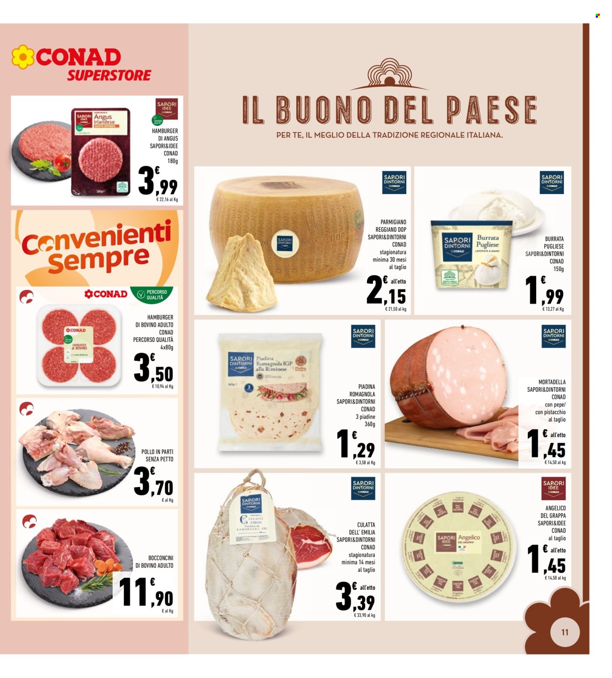 Volantino Conad Superstore - 30/7/2025 - 10/8/2025. Pagina 11