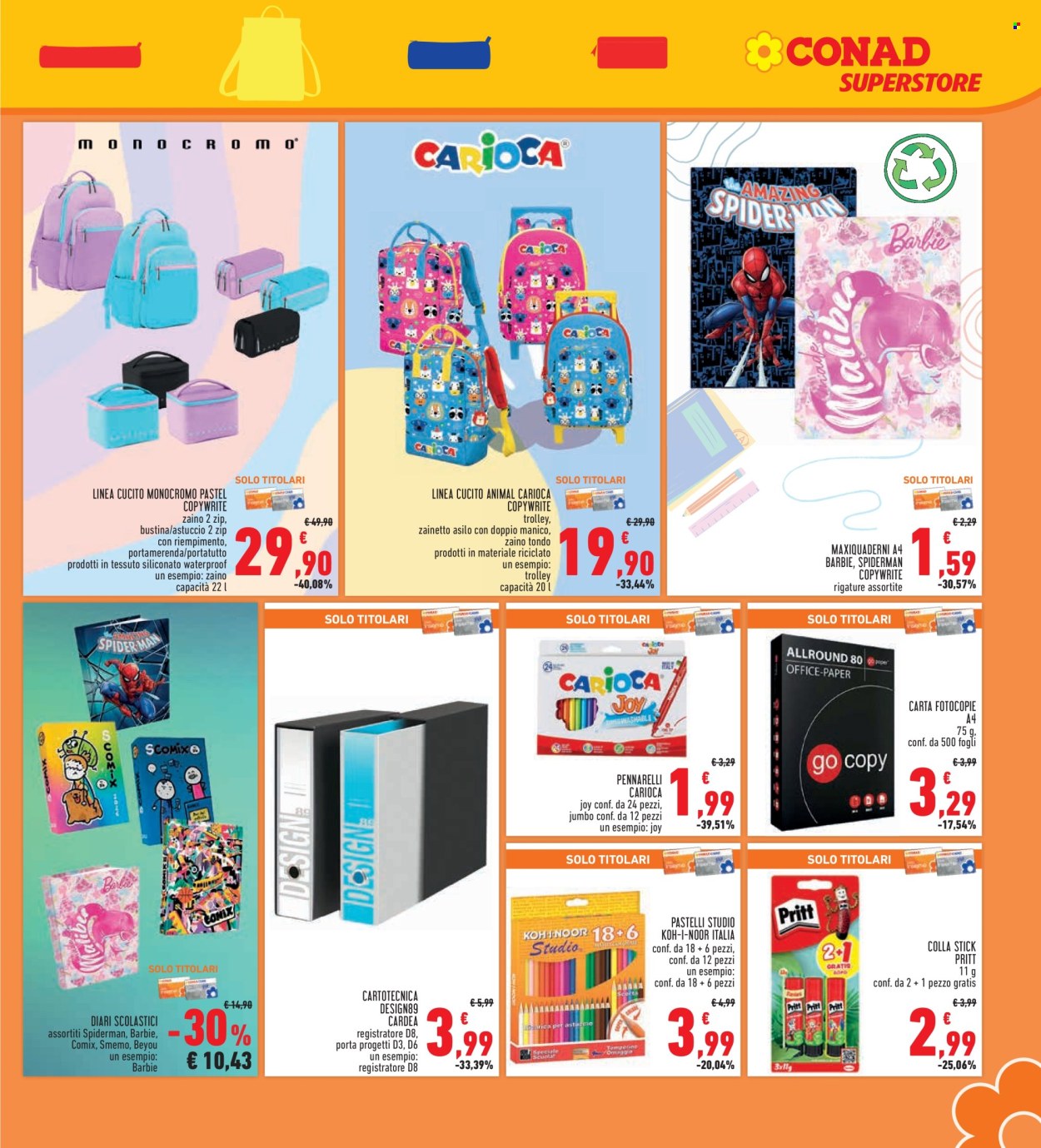 Volantino Conad - 30/7/2025 - 12/8/2025. Pagina 27