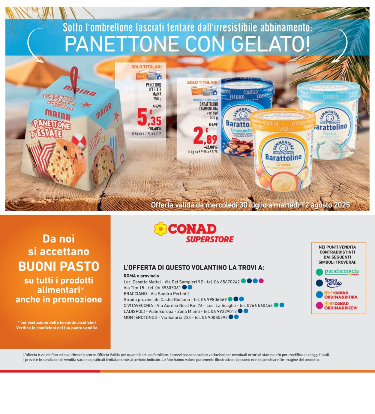 Volantino Conad - 30/7/2025 - 12/8/2025. Pagina 31