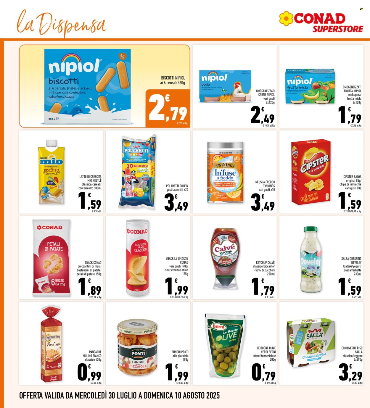 Volantino Conad Superstore - 30/7/2025 - 10/8/2025. Pagina 18