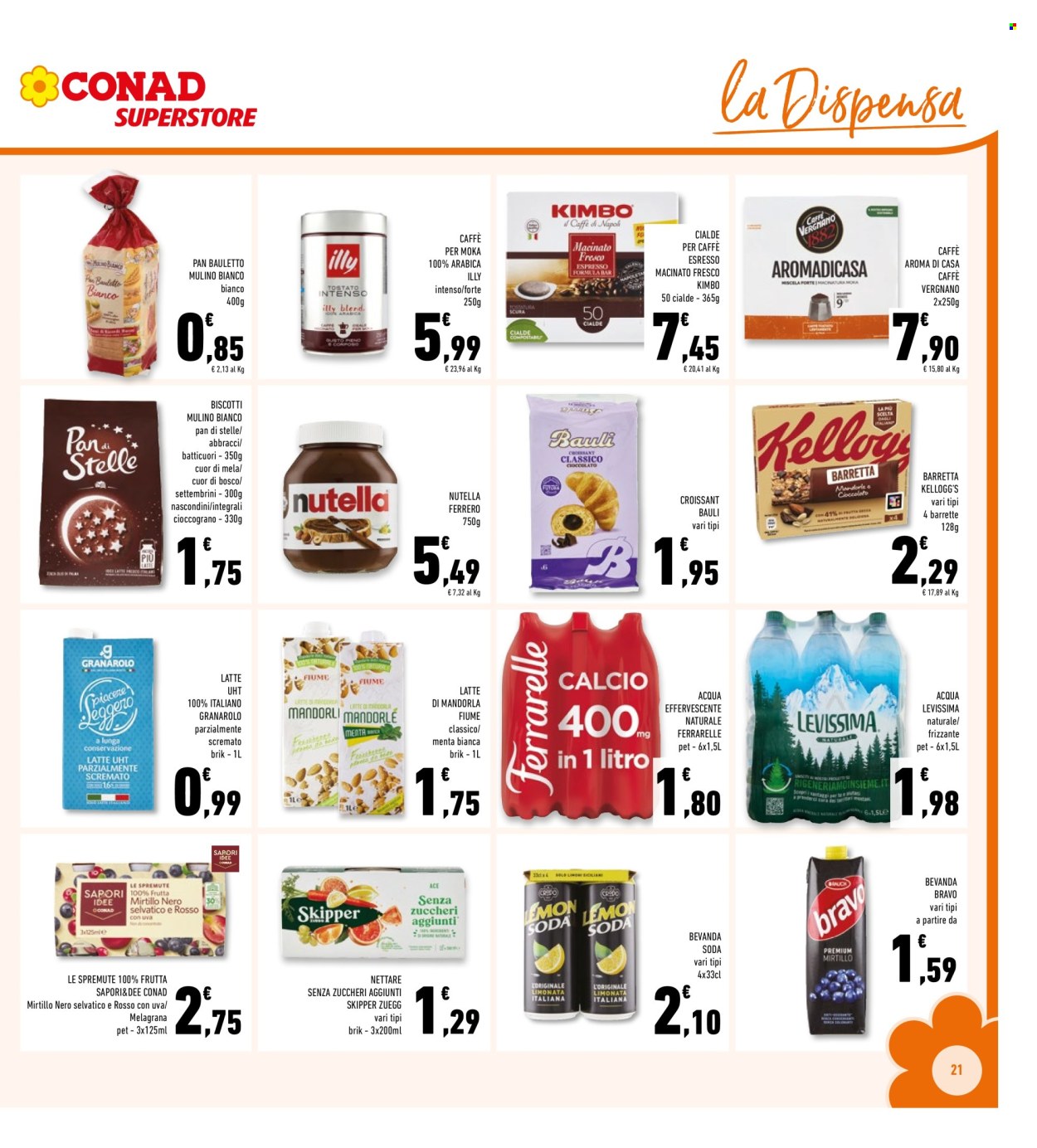 Volantino Conad Superstore - 30/7/2025 - 10/8/2025. Pagina 21