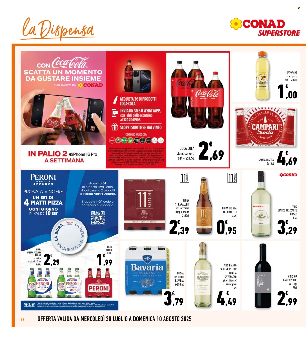 Volantino Conad Superstore - 30/7/2025 - 10/8/2025. Pagina 22