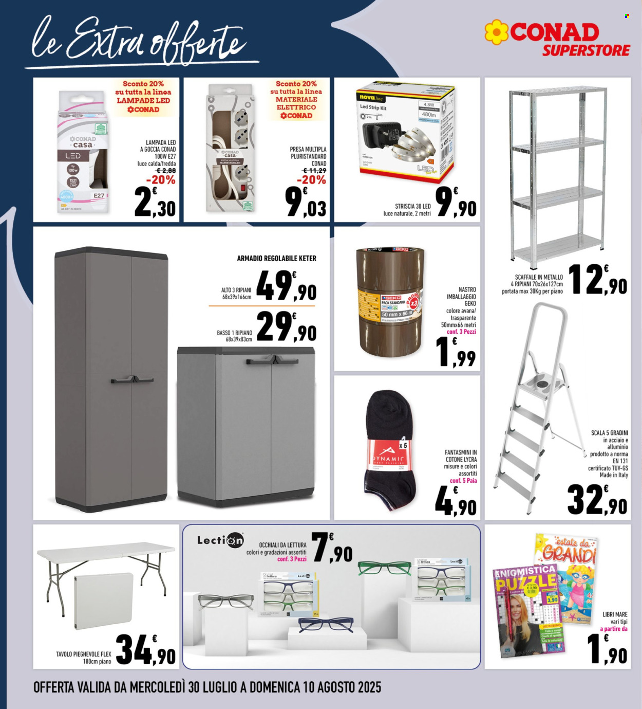 Volantino Conad Superstore - 30/7/2025 - 10/8/2025. Pagina 24