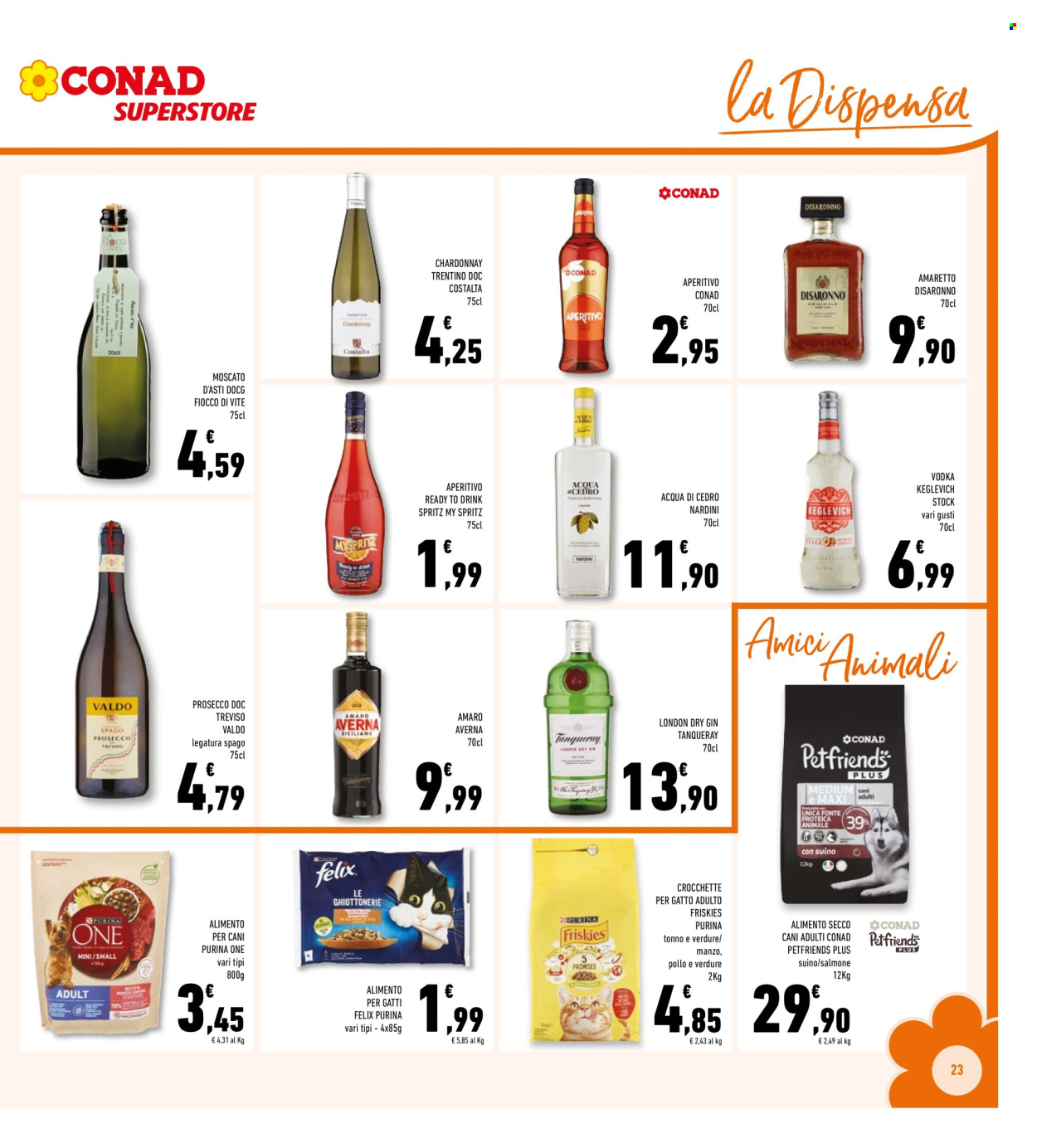 Volantino Conad Superstore - 30/7/2025 - 10/8/2025. Pagina 23