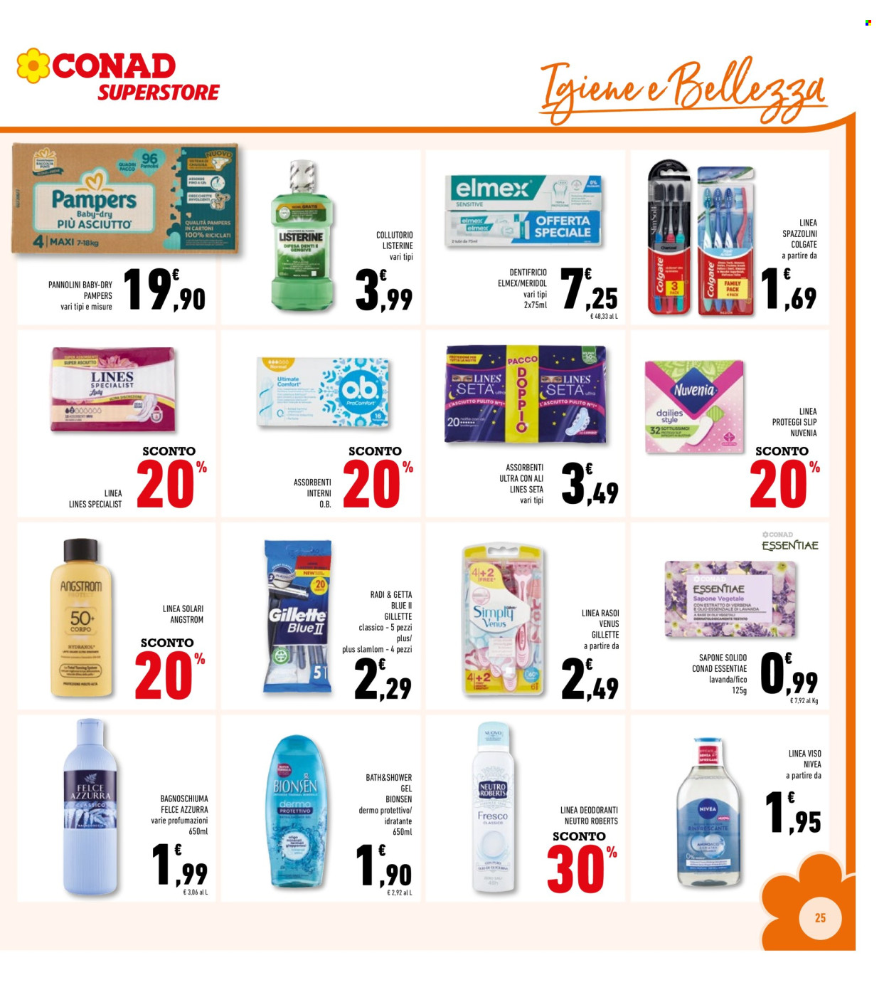 Volantino Conad Superstore - 30/7/2025 - 10/8/2025. Pagina 25