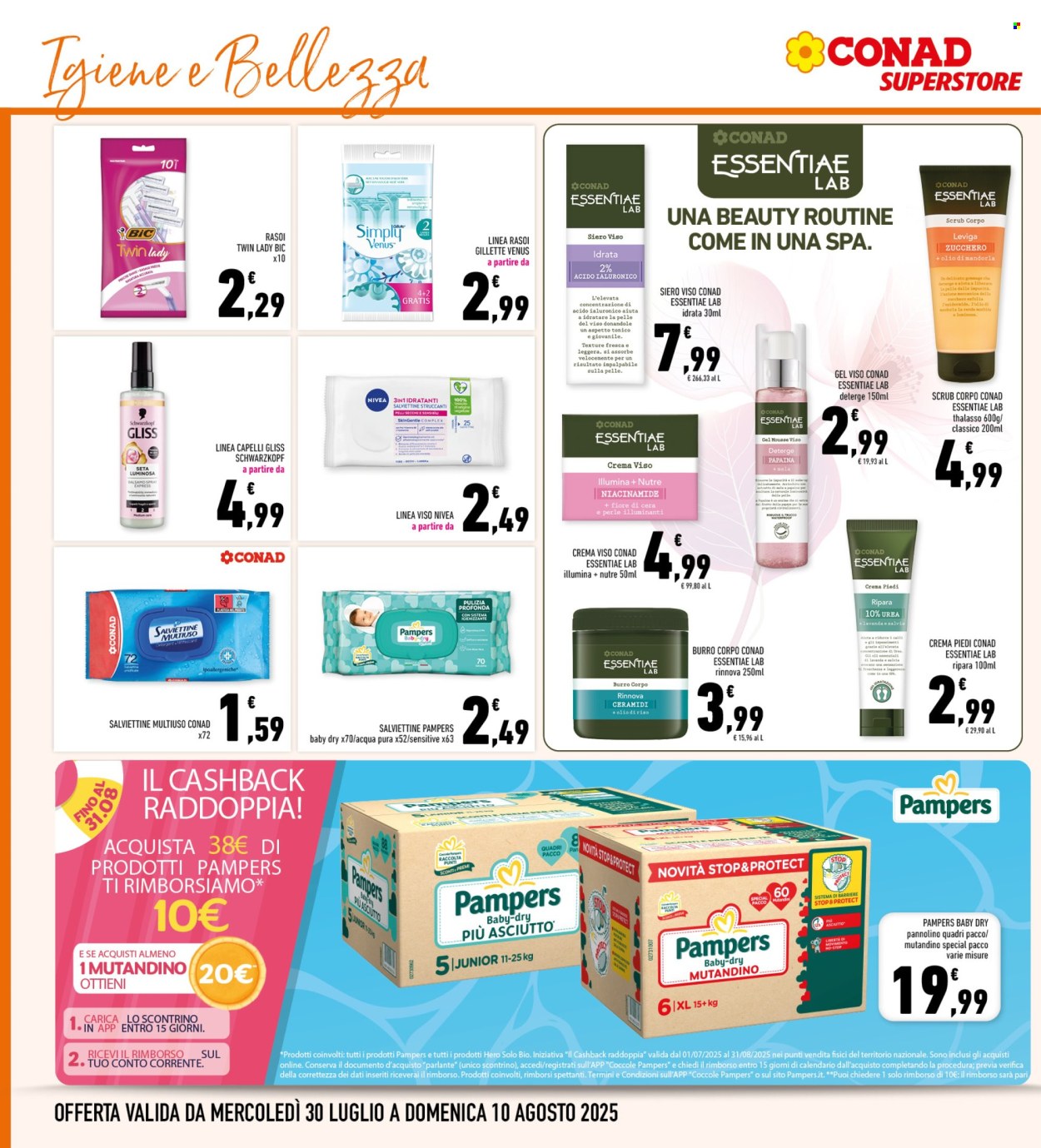 Volantino Conad Superstore - 30/7/2025 - 10/8/2025. Pagina 28