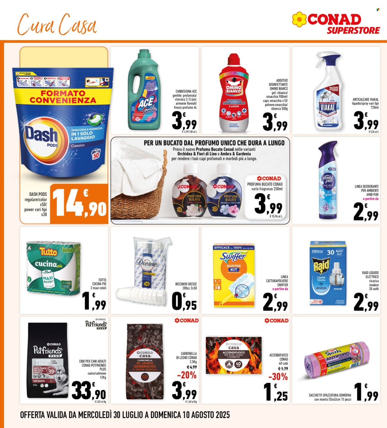 Volantino Conad Superstore - 30/7/2025 - 10/8/2025. Pagina 30