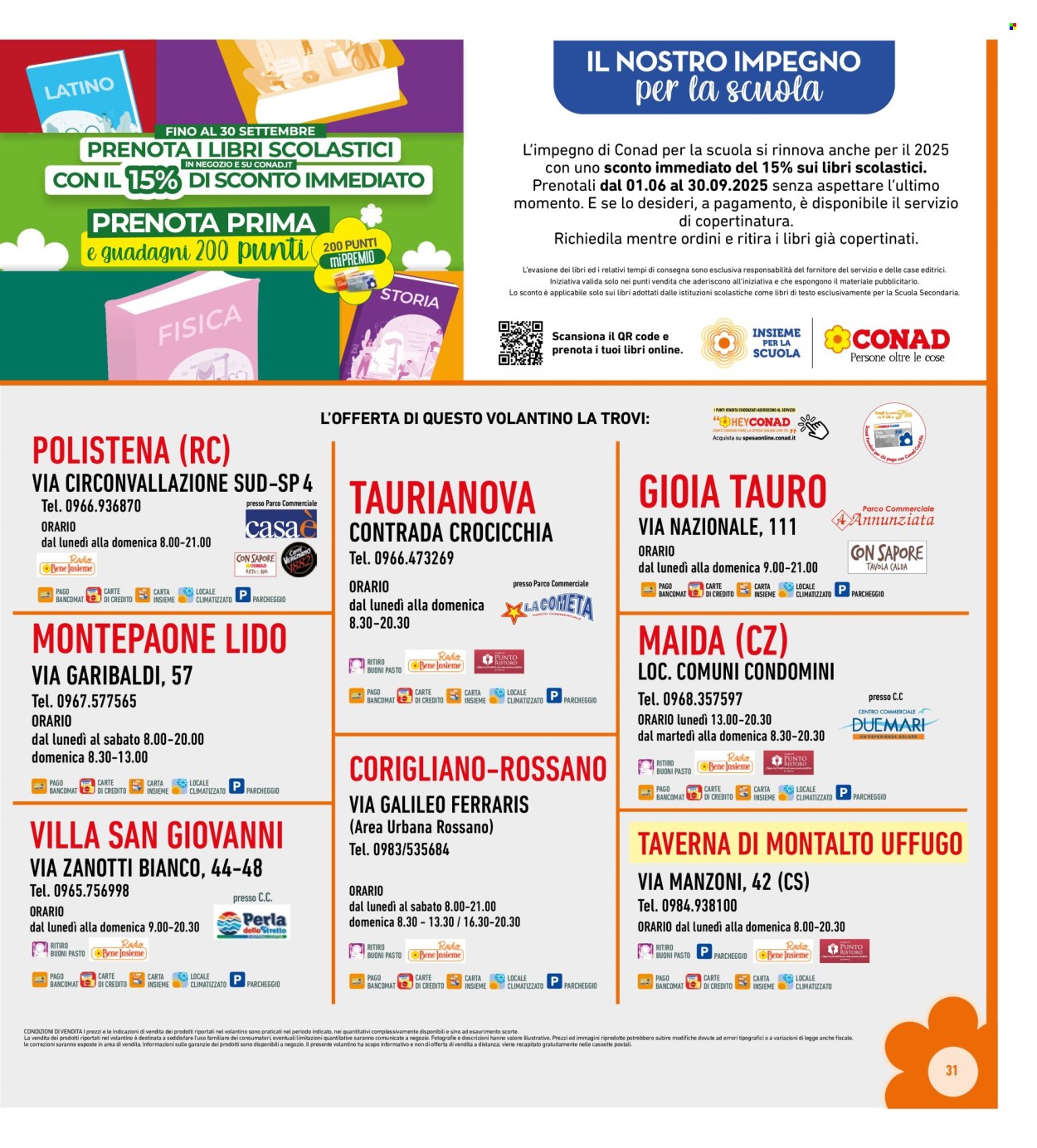 Volantino Conad Superstore - 30/7/2025 - 10/8/2025. Pagina 31