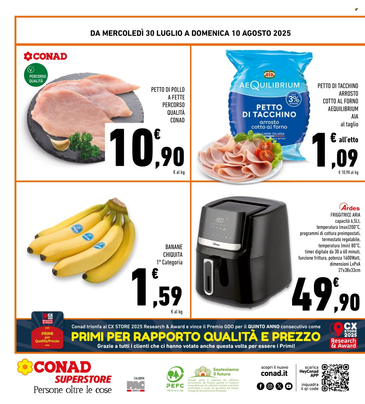 Volantino Conad Superstore - 30/7/2025 - 10/8/2025. Pagina 32