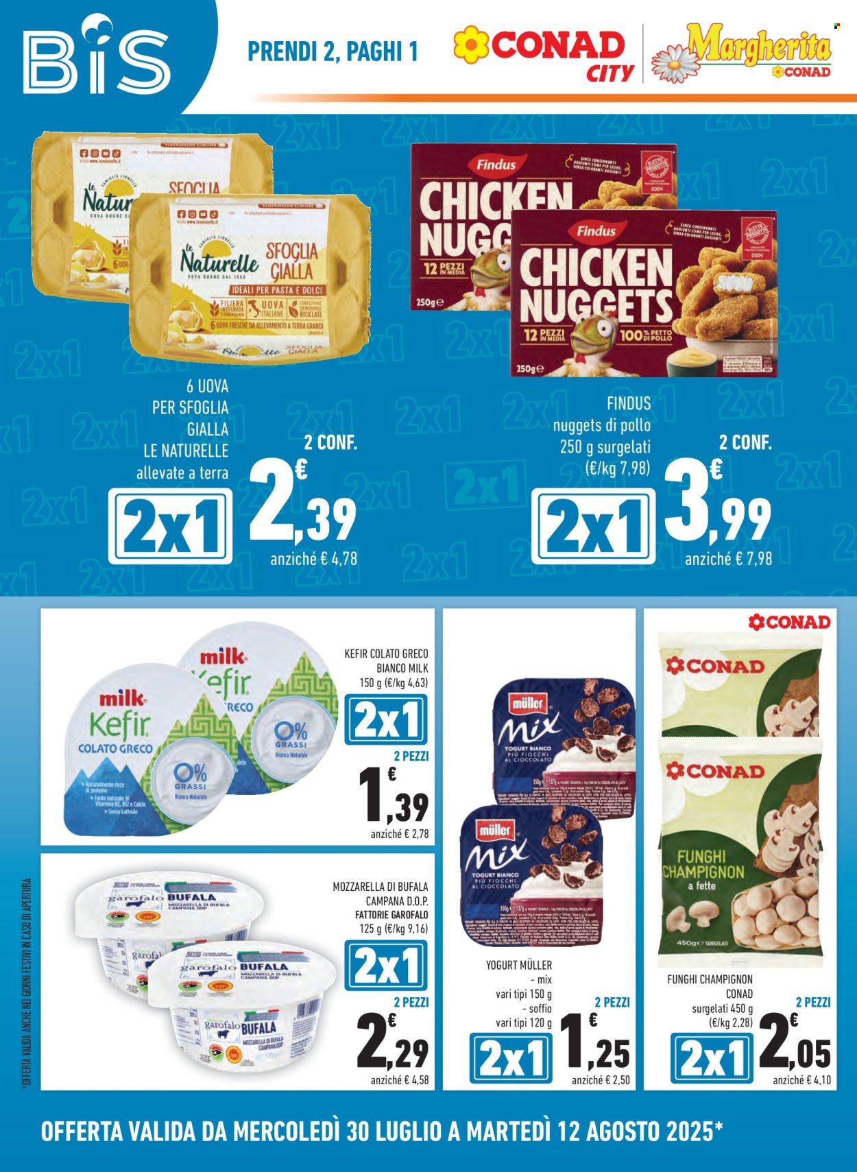 Volantino Conad - 30/7/2025 - 12/8/2025. Pagina 2