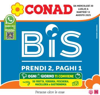 Volantino Conad - 30/7/2025 - 12/8/2025.