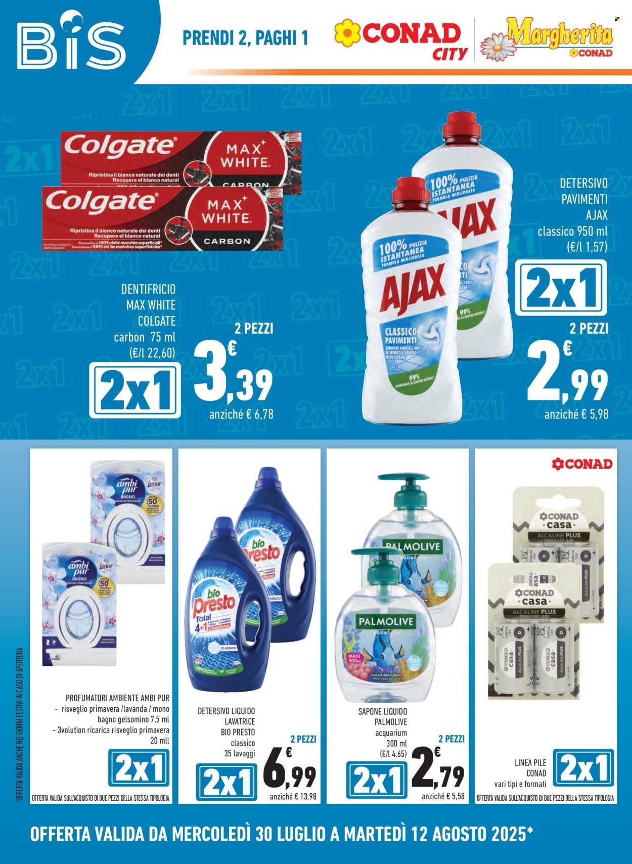 Volantino Conad - 30/7/2025 - 12/8/2025. Pagina 4