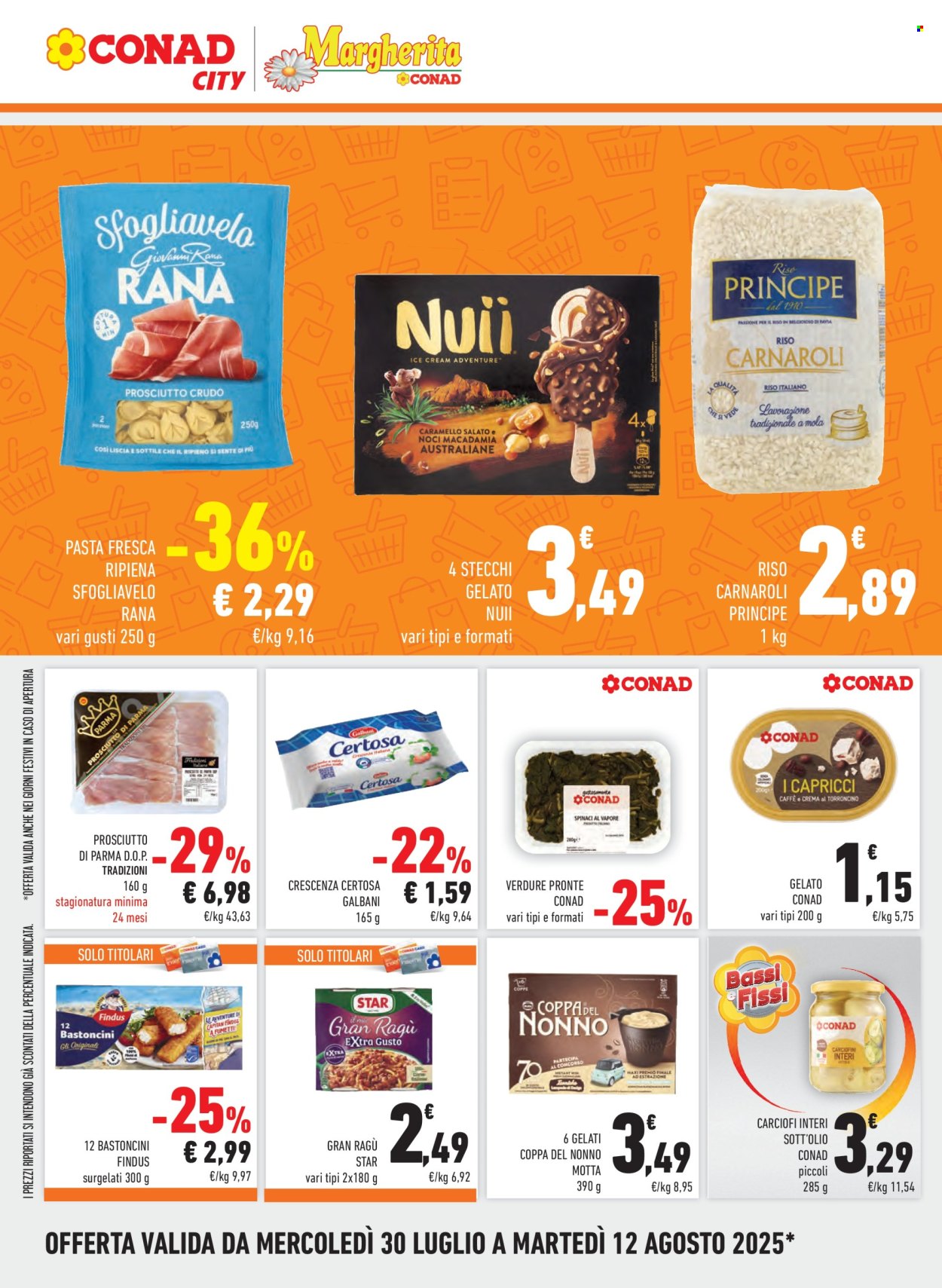 Volantino Conad - 30/7/2025 - 12/8/2025. Pagina 6