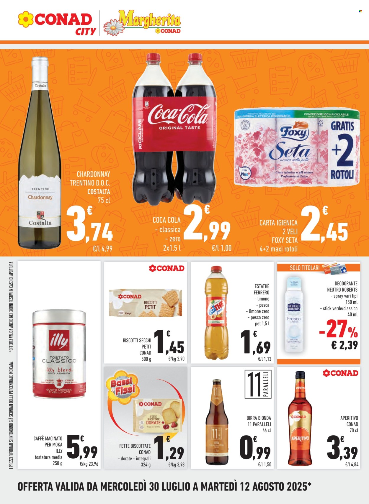 Volantino Conad - 30/7/2025 - 12/8/2025. Pagina 8