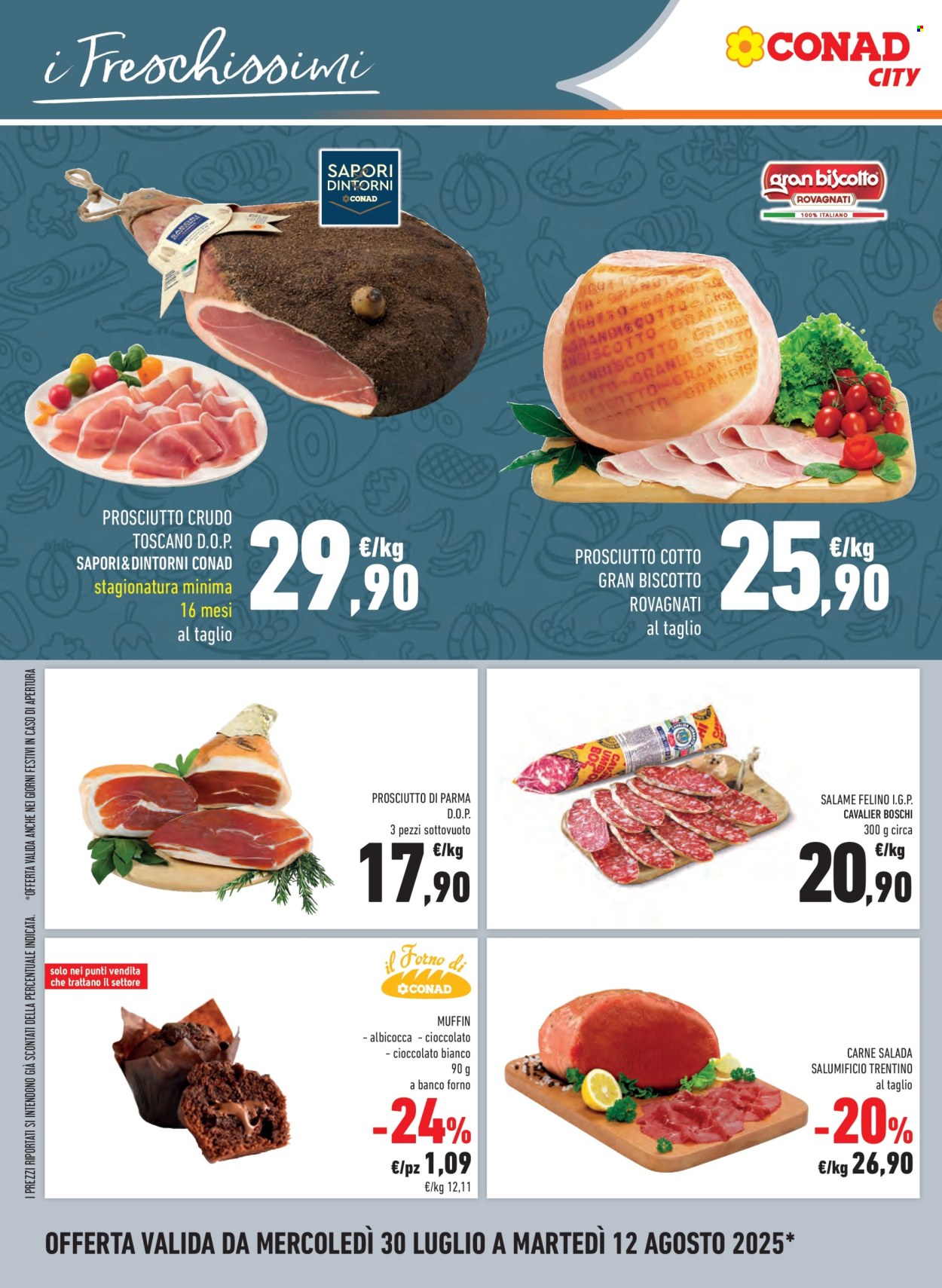 Volantino Conad - 30/7/2025 - 12/8/2025. Pagina 10