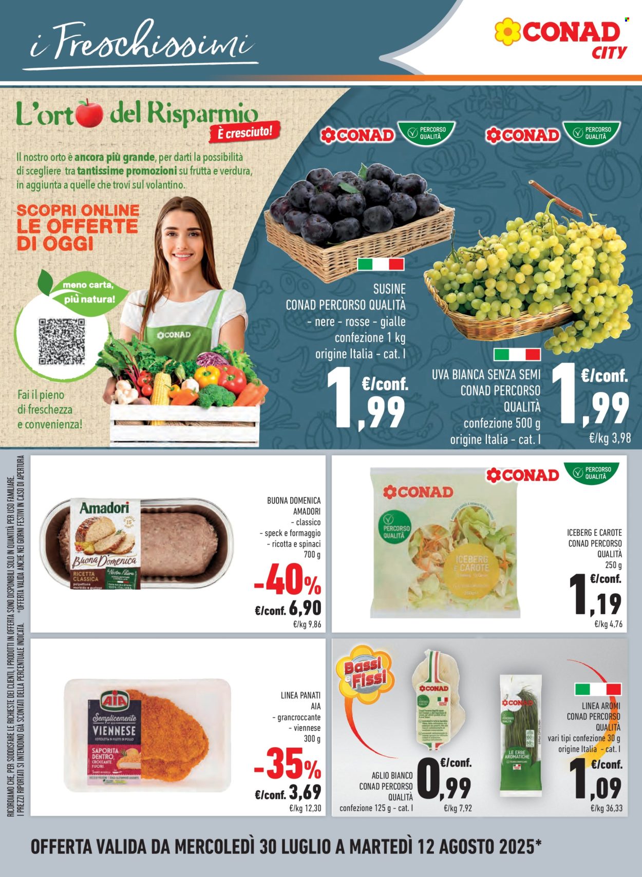 Volantino Conad - 30/7/2025 - 12/8/2025. Pagina 12